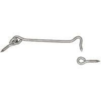 Stanley Hardware 348-425 Hook and Eyes, Stainless Steel, 6"