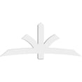 thumbnail image 2 of 84"W x 35"H x 4"D x 6"F, 10/12 Pitch, Davenport Architectural Grade PVC Gable Bracket, 2 of 8