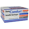 sure comfort insulin syringe