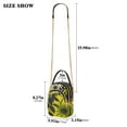 thumbnail image 2 of FORMRS Crossbody Bag for Women Quilted Travel Shoulder Cell Phone Purse with Chain Strap Handbag, Yellow Flowers, 2 of 7