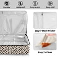 thumbnail image 4 of Iauyy Casserole Carrier for Hot Food Insulated Casserole Travel Carry Bag with Lid Food Warmer Bag for Party/Picnic,Small Black Flower Pattern, 4 of 7