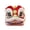 Red, variant on Yellow Cotton Chinese Lion Dance Plush Toy Auspicious Warm Cuddle Throw Pillow Sofa Decor