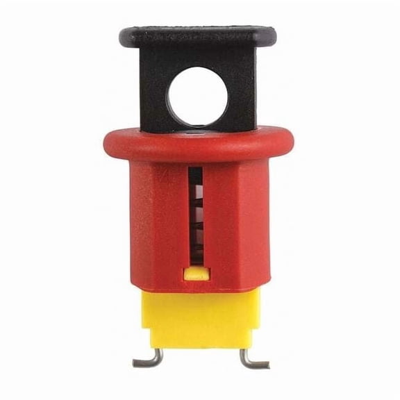 Brady Miniature Circuit Breaker Lockout,Red 149433