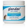 Glandex Soft Chews 60 Count, Anal Gland Fiber & Probiotic Digestive Supplement for Dogs