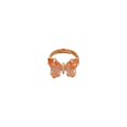 thumbnail image 1 of Ladies Fashion Creative Solid Color Butterfly Adjustable Ring With Opening, 1 of 3