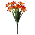 thumbnail image 2 of 1Pc Clearance Under $3 Artificial Lily Artificial Lily Plastic For Vase Display Lily Sunset-Red (D), 2 of 9