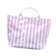 thumbnail image 4 of Bolso de playa de poliéster, bolso de hombro para enfermera, ideal para el trabajo, viajes, gimnasio y compras. Blanco violeta, 4 of 7
