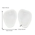 thumbnail image 3 of Hearth & Gear 1 Pair GEL Forefoot Of Foot Massage Cushions Shoe Insoles Pads Women Shoe Inserts For Foot Transparent Sock Assistant Device No Bending Wart Remover for Face Baby Feet Remover Foot, 3 of 7