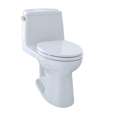 TOTO® Eco UltraMax® One-Piece Elongated 1.28 GPF Toilet, Cotton White - (Best 1.28 Gpf Toilet)