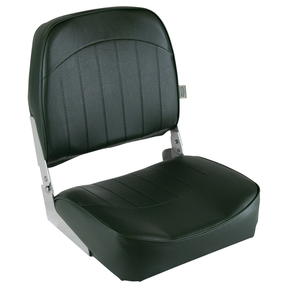Wise 8WD734PLS713 Low Back Boat Seat, Green