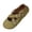 Green, variant on Womens Faux Suede Flats Dressy Casual Closed Round Toe Slip On Soft Sole Ballet Shoes Comfort Buckle Cross Strap Walking Shoes for Work Office