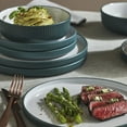 thumbnail image 6 of Christian Siriano Laro 12-Piece Dinnerware Set Stoneware, Green, 6 of 6