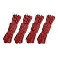 thumbnail image 2 of Almencla 4 Pack Camping Tent Cords, Tent Wind Rope with Adjustment Tensioner, Nylon Rope, Red, 2 of 8