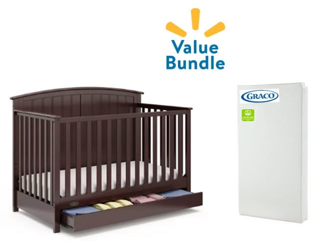 Graco Premium Foam Crib and Toddler 