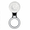 black, variant on Magnetic LED Video Light for Phone, Ultra-Portable Clip-on Fill Light with Adjustable Brightness & Color Temperature, 21.7x5.8cm Slim Panel for Vlogging, Selfies, and Video Conferencing