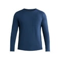 thumbnail image 5 of Athletic Works Men's and Big Men's Tri Blend Long Sleeve Pocket Tee, Sizes XS-5XL, 5 of 5