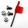 thumbnail image 1 of 4 Pcs Poignées Robustes en Acier Inoxydable 416 1911 avec Vis et Clé T8 Torx, 1 of 9