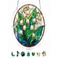 thumbnail image 3 of Yardvibe Acrylic Puzzles Suncatcher Window Hanging, 7.87" Sun Catcher Stained Glass Garden Decoration for Women Men Mom Birthday Gift Home Decor (Secret Lily Valley), 3 of 6