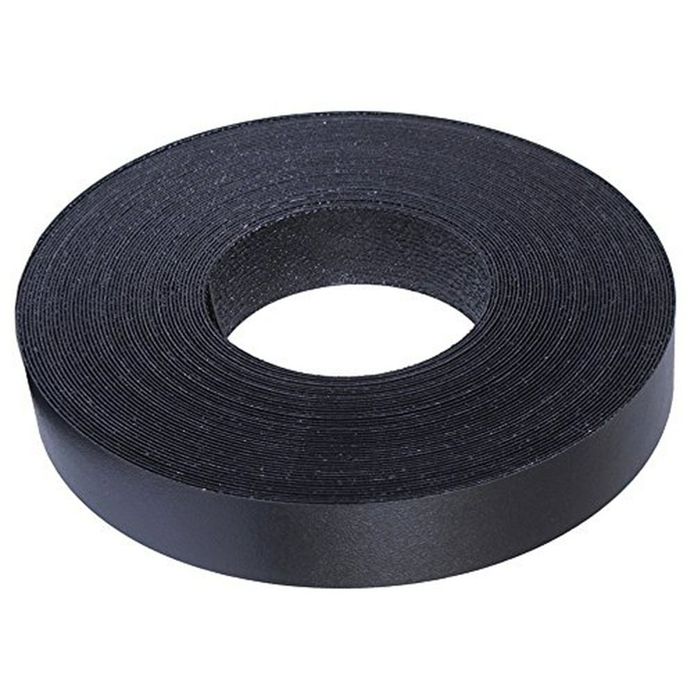 Black Melamine 13/16" X 250' Roll Preglued, Black Edge Banding