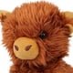 thumbnail image 4 of Ubiuo Highland Cow Stuffed Animals, Realistic Fluffy Scottish Cow Plush Toy Doll Gift For Adults Kids (brown A), 4 of 5