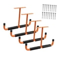 thumbnail image 4 of Flynix 4 Pieces Overhead Garage Storage Hook Display Rack Utility Hanger,Ceiling Hanger orange, 4 of 9