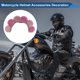 thumbnail image 3 of Accesorios para Cascos de Motocicleta Decoración Calcomanías de Pétalos para Cascos de Motocicleta Bicicleta Esquí Rosa Púrpura Peluche 1 Pcs, 3 of 6