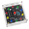 thumbnail image 1 of Kit de Roue Chanceuse Électronique DIY Roue de Loterie LED Amusante pour Débutants Kit de Production PCB, 1 of 6