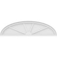thumbnail image 3 of Ekena Millwork 46"W x 12-1/2"H x 2"P Elliptical 4 Spoke Architectural Grade PVC Pediment, 3 of 7