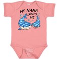 thumbnail image 3 of Inktastic My Nana Loves Me- whale shark Boys or Girls Baby Bodysuit, 3 of 5