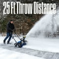 thumbnail image 2 of Westinghouse WSnow23 Corded Snow Blower 23 Inch, Dual LED Lights, 1800W Watt Motor, Electric Snow Blower with 25ft Throwing Distance, Plows 800lbs/min, Adjustable Chute, 2 of 9