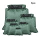 thumbnail image 5 of Soidarity Bolsas de equipo de 6 piezas, diseño único, sacos secos para exteriores, deportes acuáticos portátiles, accesorios de kayak para canotaje, Deportes acuáticos verde oscuro Soidarity OD020800-08, 5 of 6
