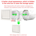 thumbnail image 2 of 2Pcs 4 Way Smart WiFi Switch Module Tuya Smart Light Control Switch App Remote Control Dimmer Curtain Switch, 2 of 8