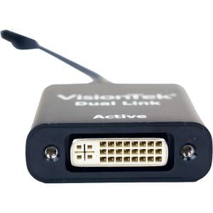 Visiontek Mini Displayport To Dual Link Dvi D Active Adapter M F Dvi Mini Displayport For Monitor Video Device Mini Displayport Digital Audio Video Dvi D Dual Link Digital Video Dvi D Walmart Com Walmart Com