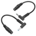 thumbnail image 2 of Cable adaptador de corriente de 2 piezas, conector hembra de 5,5 x 2,1 mm a conector macho de 4,5 x 3,0 mm para portátil HP., 2 of 14