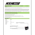 thumbnail image 5 of Batería Motocarro Nsk Ns40 (+ -) 195*127*200*220, 5 of 5