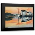 thumbnail image 1 of Yukish, Marina 18x15 Black Modern Framed Museum Art Print Titled - Sunset, 1 of 5