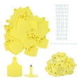 thumbnail image 1 of 100 Set Plastic Livestock Ear Tag Blank Animal Tag for Marking Cattle Cows Animal Farm Accessories, 1 of 7