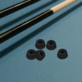 thumbnail image 5 of Himition 10pcs Pool Cue Rubber Protector Billiard Cue Bottom Tail Protective Cover Rubber End Caps for Pool Cue Stick Replacement Billiard Cue Bottom Tip, 5 of 5
