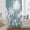 Blue, variant on Mint Green Palm Trees Sheer Curtains 63 Inch Length, Light Filtering Voile Curtain Panel, Tropical Retro Summer Botanical Rod Pocket Drapes Window Treatments for Living Room Bedroom 52"x63"