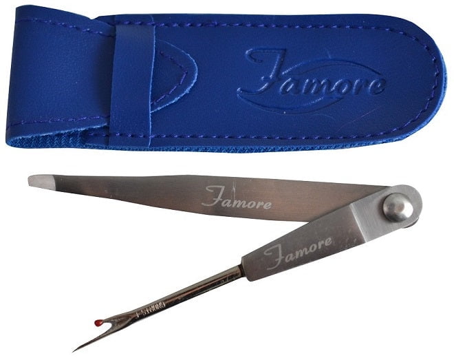 EZ Rip N Grip Tweezer/Seam Ripper Combo by Cindy Needham / Famore Cutlery