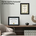 thumbnail image 5 of Americanflat 8.5x11 Diploma Frame with Shatter-Resistant Glass Document Frames Legacy Collection Wall - Black, 5 of 7