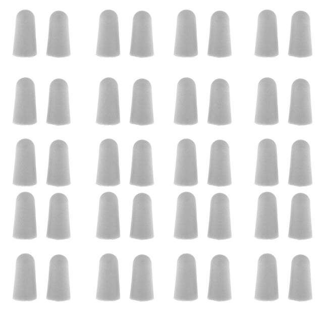 20 pares de Tapones para los oídos de espuma desechables Sunnimix Reducción de ruido gris