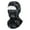 Black1, variant on Soft Winter Thermal Face Mask, Windproof Full Head Cover for Skiing Motorcycle Cold Weather, Black, One Size