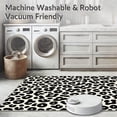 thumbnail image 5 of ODIKA 6'x9' Machine Washable Non-Slip Area Rug, Inspired Spotted High Traffic Rug, Black, 298547, 5 of 5