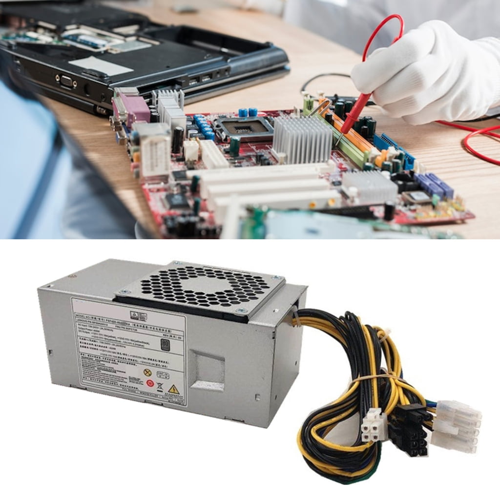 1Pc TFX10 Pin Power Supply For Computer Components High Efficiency Stable Output With Safety Protections 400/500/600W