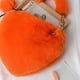 thumbnail image 4 of Bolso de hombro Sunnimix con Corazón para mujer sintética de Felpa naranja, 4 of 5