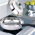 thumbnail image 3 of Thinsony Stainless Home Cookware And To Steel Cover Durable Steel Construction Combination Cover 28cm 1Set, 3 of 6