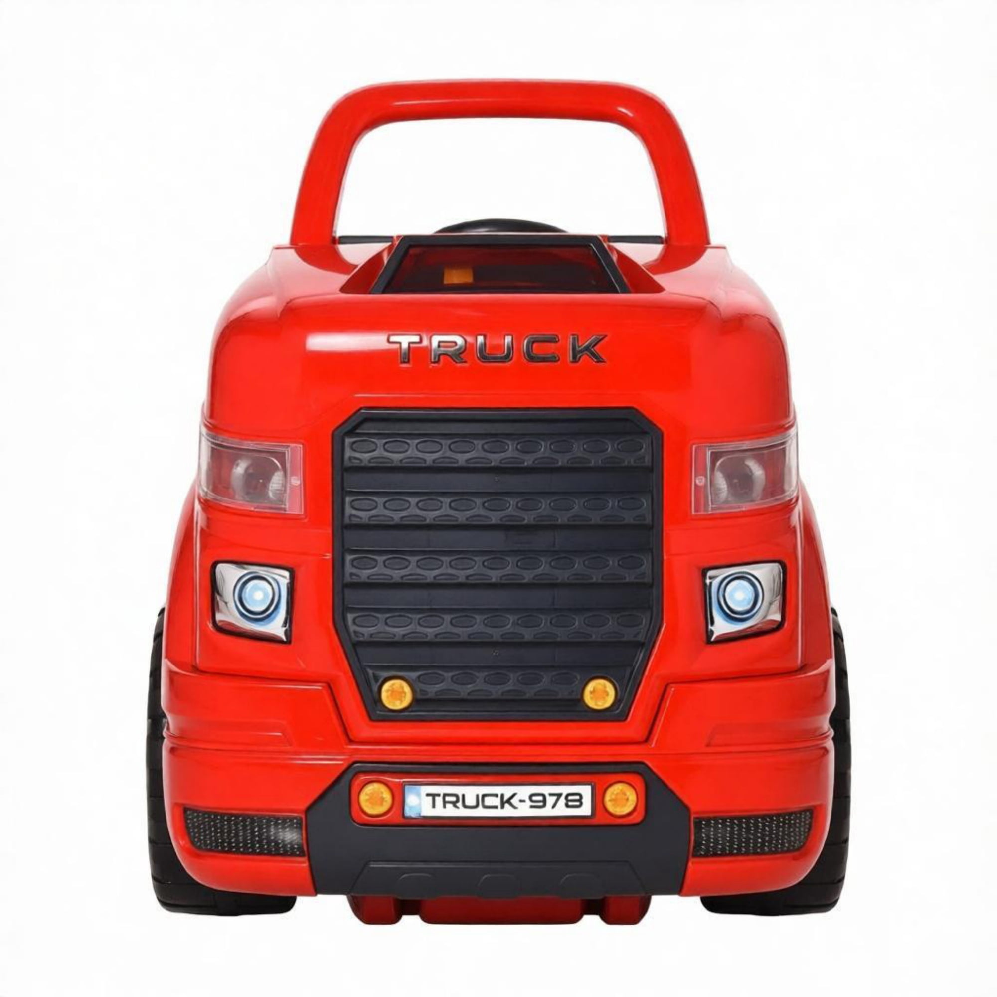 Mechanic Truck Engine Toy Set, Kids Car Service Play Set for Playroom Indoor Game, Red