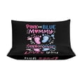 thumbnail image 3 of 3 Pcs Soft Bedding Set, Includes 1 Duvet Cover with Zipper And 2 Pillow Shams,Pink Or Blue Mommy Loves You Twin(86"x70"), 3 of 8