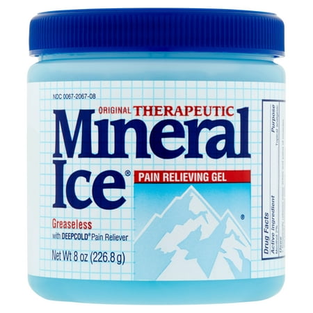 Mineral Ice, Therapeutic Pain Relieving Soothing Gel, 8 (Best Way To Soothe Period Pains)